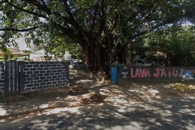 No local funcionava um lava a jato -  (crédito: Google Street View/Reprodução)