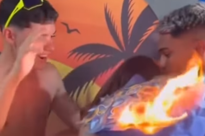 Surpresa de aniversário de adolescente pega fogo e vídeo viraliza nas redes
 -  (crédito: Reprodução/Instagram)