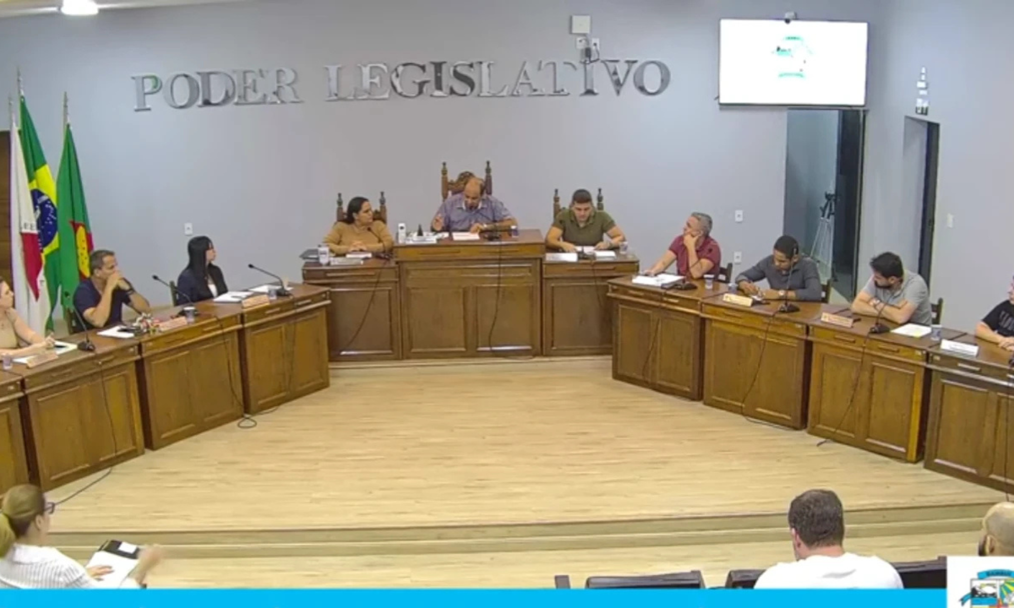 Vereadores de Bambuí gastam R$ 625 mil com diárias e MP emite recomendação - ReproduÃ§Ã£o TV CÃ¢mara BambuÃ­