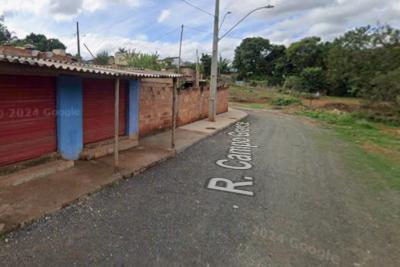 Homem foi assassinado em bar na Grande BH -  (crédito: Google Street View/Reprodução)