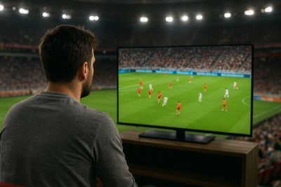 Saiba como se sentir dentro do estádio, mas no conforto do seu sofá -  (crédito: Chat GPT)