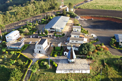 Santuário de Nossa Senhora Aparecida, em Campos Altos, Região do Alto Paranaíba -  (crédito: Foto: Douglas Alvarenga)