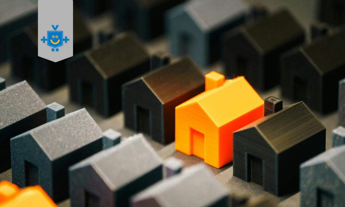Imagem de casas de brinquedo cinzas e pretas e uma casa amarela simbolizando a decisão de comprar uma casa. - (crédito: Reprodução Educcando seu Bolso ) Imagem de casas de brinquedo cinzas e pretas e uma casa amarela simbolizando a decisão de comprar uma casa. - (crédito: Reprodução Educcando seu Bolso )