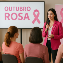 Projeto Menina, Moça – Mulher promove ação especial do Outubro Rosa  - DINO