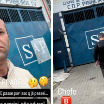 Deputado Bim da Ambulância visita Buzeira na prisão - REDES SOCIAIS/REPRODUÇÃO