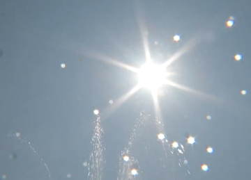 O resfriamento noturno será limitado, e em muitas áreas as mínimas ficarão acima de 25°C

 -  (crédito: Reprodução/TV Globo)