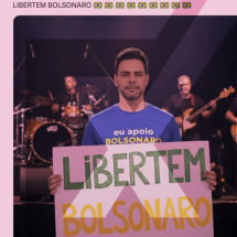 Foto em que Zezé Di Camargo pede liberdade para Bolsonaro foi gerada por IA - Reprodução/Comprova