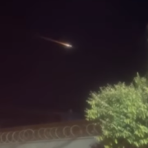 Bola de fogo cruza o céu e intriga moradores de diversas cidades mineiras - Reprodução/Redes Sociais 