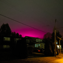Fenômeno raro e intrigante: Momentos em que a cor de rosa tomou conta do céu - reprodução x