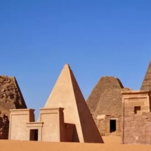 Cidade do Sudão, sozinha, tem mais pirâmides do que o Egito inteiro