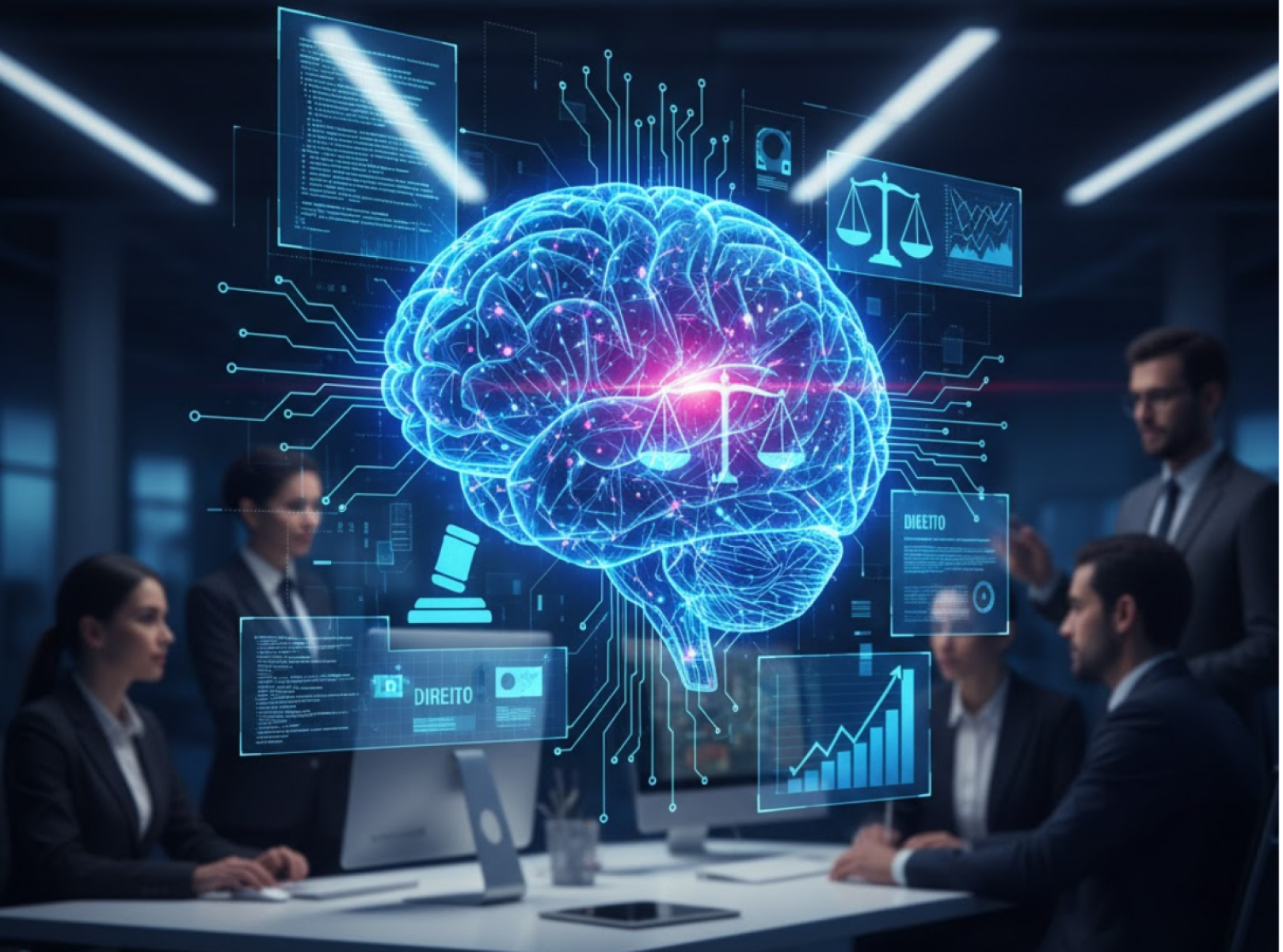 IA acelera transformação na rotina jurídica brasileira - DINO