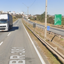 Três empresas disputam relicitação da BR-381 em trecho que liga BH a SP - Google street view