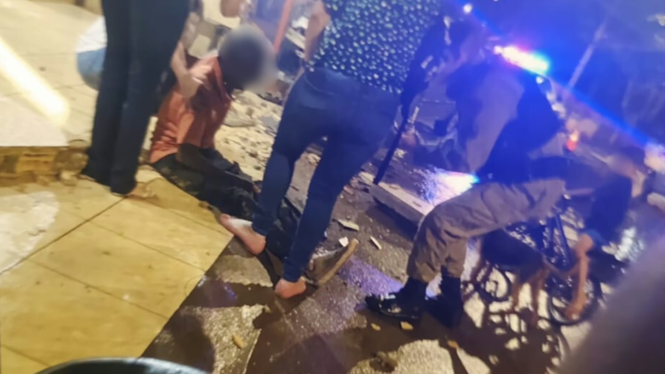 Motorista bêbado invade calçada de padaria e atropela idoso - reproduÃ§Ã£o/Redes sociais