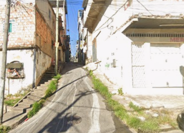 Corpo do homem foi encontrado ao meio-dia em vila de Belo Horizonte -  (crédito: Google Street View/Reprodução)
