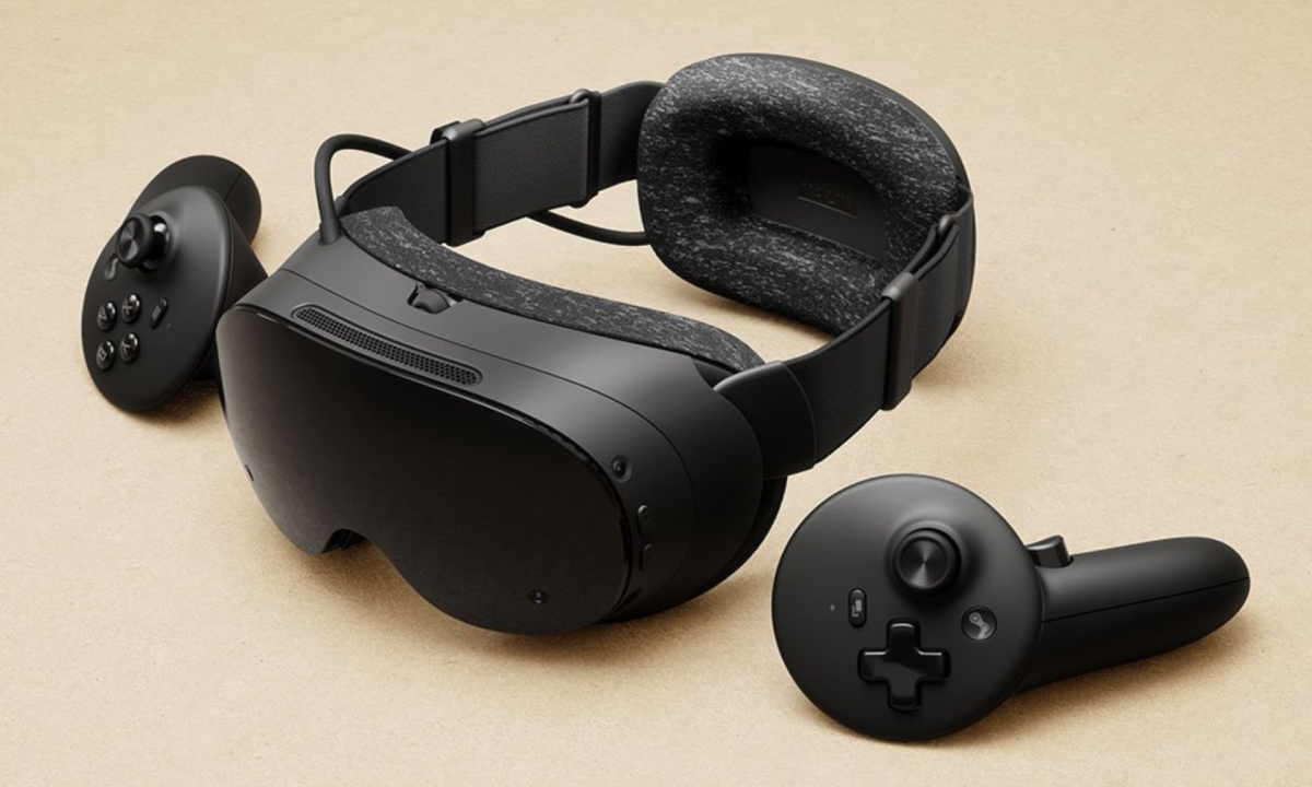 O Steam Frame é o novo headset VR da Valve.
