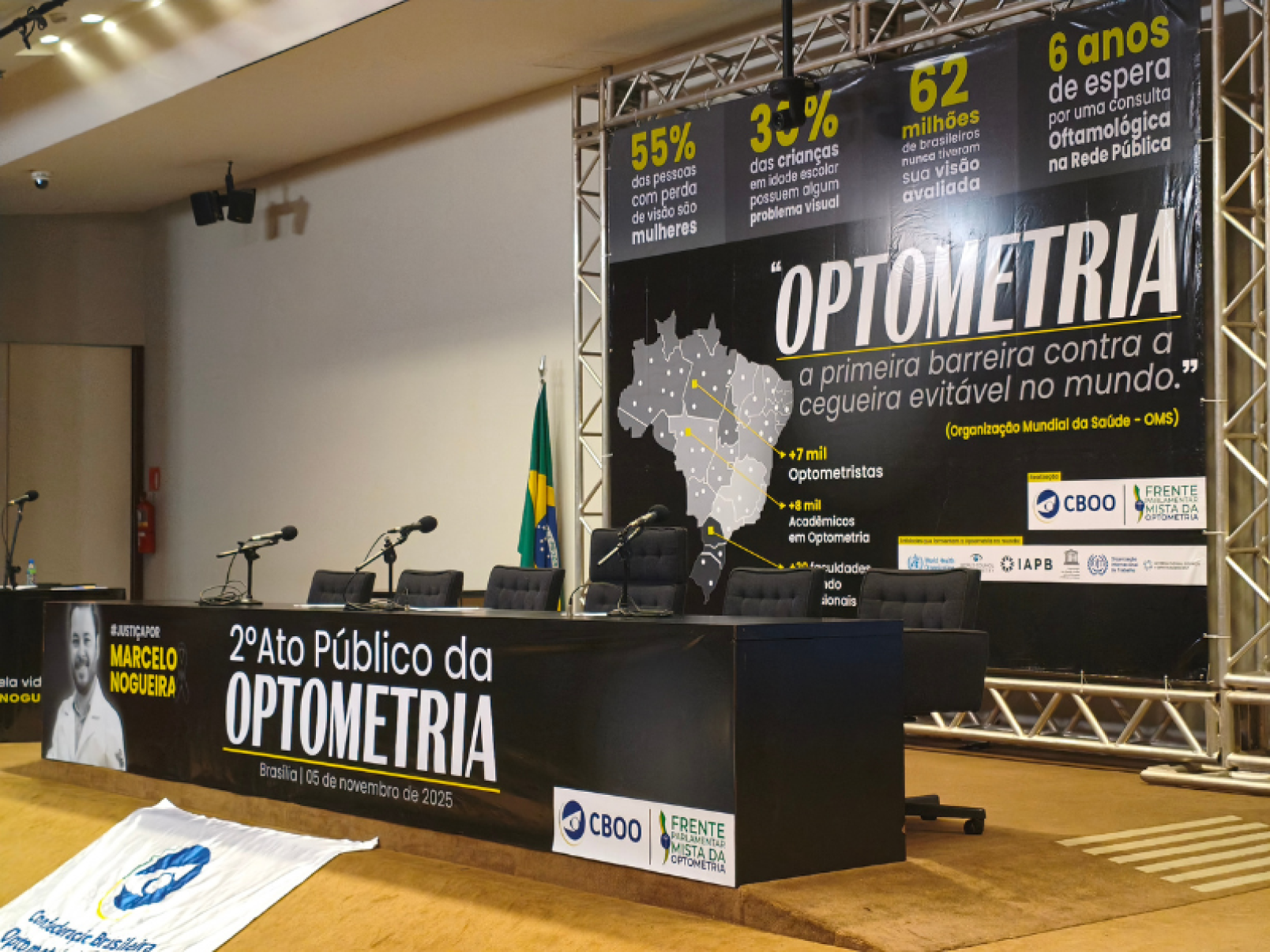 Ato em Brasília pede regulamentação da optometria - DINO