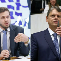 Pedro Campos rebate Tarcísio: 'No governo Bolsonaro faltou até oxigênio' - Câmara dos Deputados e Alesp/Reprodução