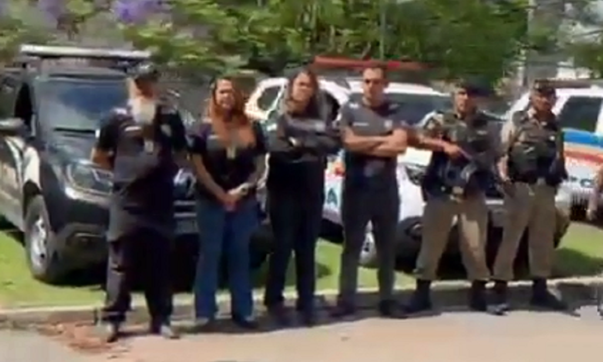 Operação mobilizou policiais civis e militares em Contagem -  (crédito: PCMG)