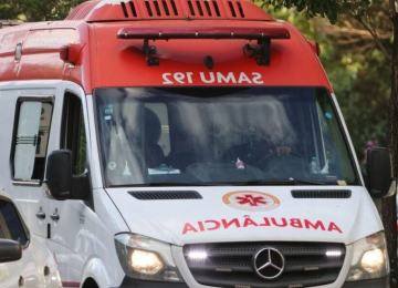 Adolescente passa mal e &eacute; levada pelo Samu -  (crédito: SAMU/Divulga&ccedil;&atilde;o)