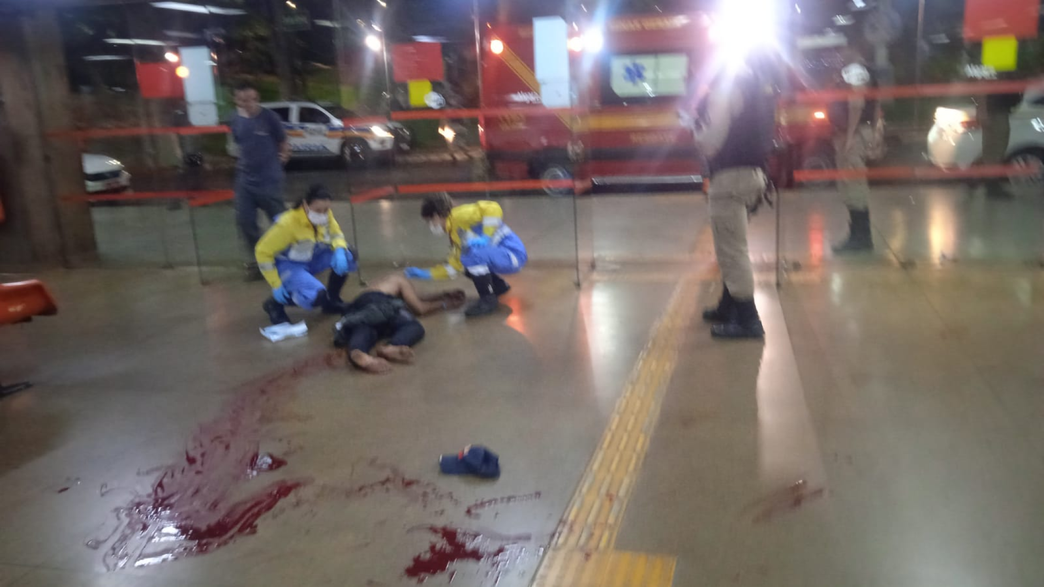 Morador de rua é esfaqueado próximo à rodoviária de Uberlândia