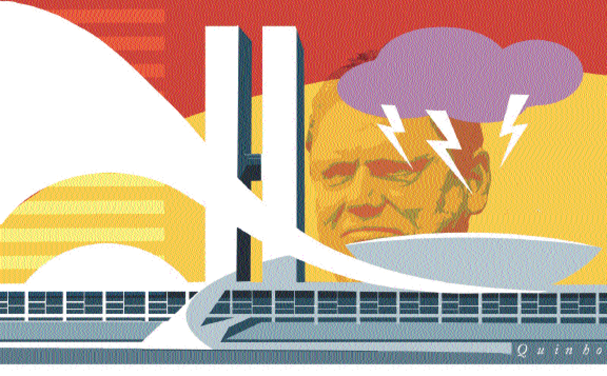 Bolsonaro fragilizado e Lula em tensão: Tarcísio de Freitas no olho da manobra política -  (crédito: Quinho)