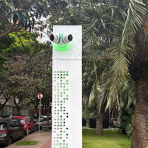 BH:sistema de câmeras e inteligência artificial promete ajudar na segurança - Gabriel/Divulgação 