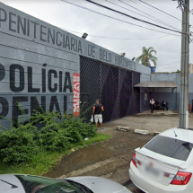Desabamento em penitenciária feminina de BH interdita 23 celas  - Google Street View/Reprodução
