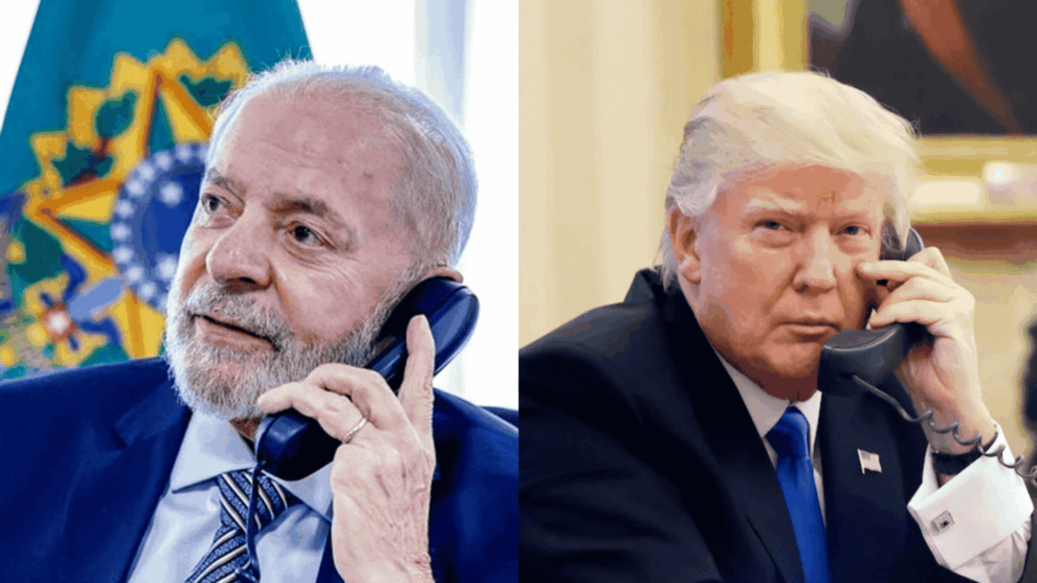 Lula fala com Trump sobre tarifaço e nota oficial ignora Venezuela