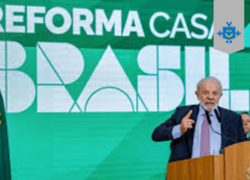 Presidente Lula no lançamento do Reforma Casa Brasil  -  (crédito: Reprodução Educando Seu Bolso)