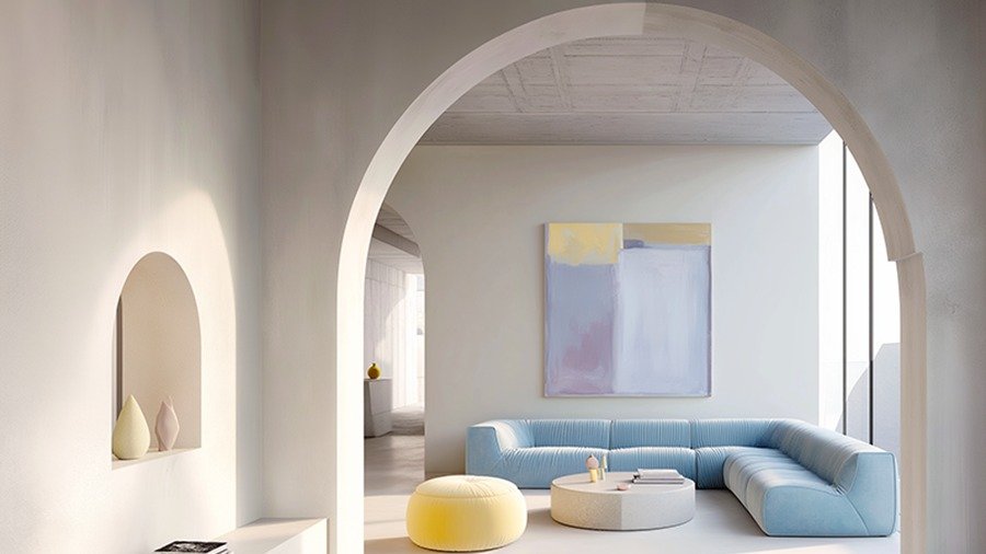 Cloud Dancer é a cor de 2026: veja como combinar o tom na decoração - Pantone/ Reprodu&ccedil;&atilde;o