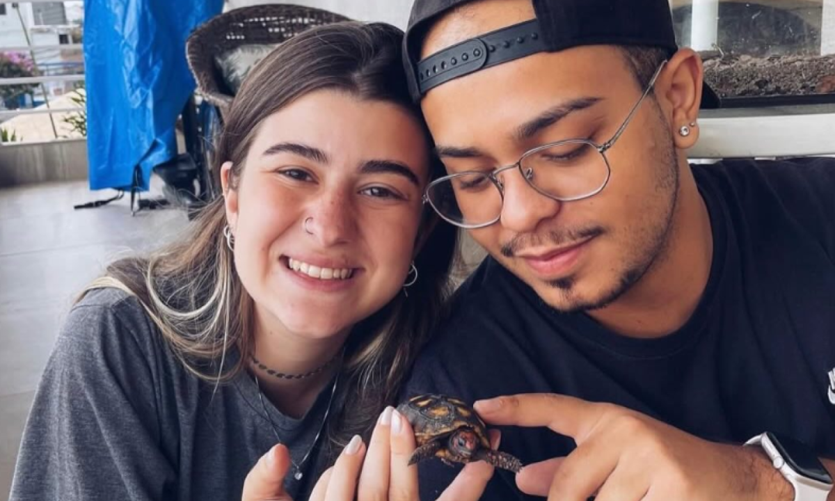 Gabriel de Faria Oliveira fez um texto endereçado a namorada em que conta como tem sido difícil superar a morte dela e seguir em frente - (crédito: Reprodução/redes sociais )