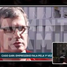 Perfil de Renê Nogueira usa psicanalista para avaliar sorriso em entrevista - Reprodução/redes sociais