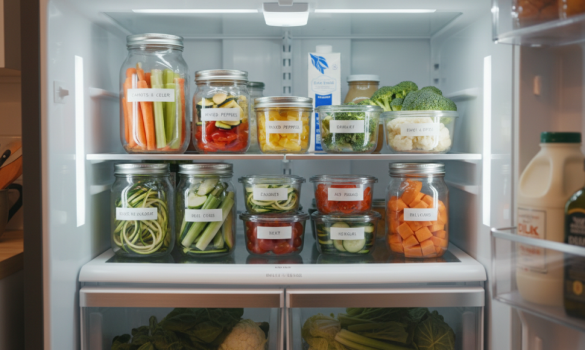 Como conservar legumes cortados por mais tempo na geladeira usando truques simples do dia a dia - (crédito: Tupi)