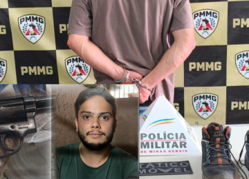 ‘Zé do Morango’ saiu de Uberaba a Caldas Novas para tentar matar suposto ex da ex-companheira -  (crédito: PMMG/Reprodução)