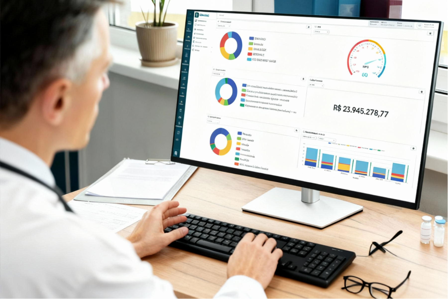 Glosas iniciais disparam e travam caixa de hospitais - DINO