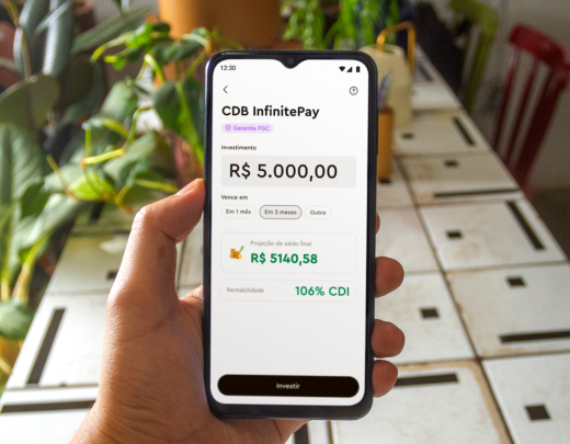 InfinitePay lança CDB com investimento a partir de R$ 1,00 - (crédito: DINO)