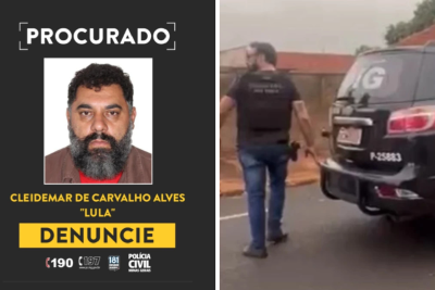 'Lula' é preso em SP por matar amigo em bar de Itaúna -  (crédito: PolÃ­cia Civil)