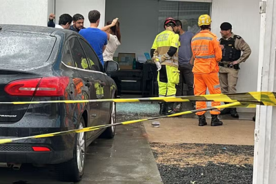 Empres&aacute;rio do ramo de piscinas foi morto por a&ccedil;&atilde;o trabalhista, diz pol&iacute;cia -  (crédito: Divulga&ccedil;&atilde;o/CBMMG)