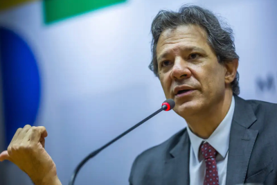 Ministro Haddad discute as pol&iacute;ticas de arcabou&ccedil;o fiscal e taxa&ccedil;&atilde;o, pilares do debate econ&ocirc;mico de 2025 e seus impactos -  (crédito: Diogo Zacarias/MF)