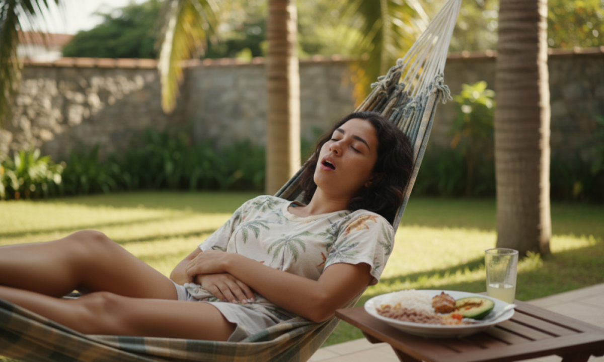 Sono depois do almoço não é preguiça e pode indicar erros simples na sua rotina diária - (crédito: Tupi)