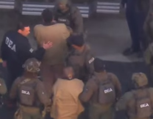 Maduro chega ao tribunal em Nova York -  (crédito: Reprodução/Youtube/CNN)