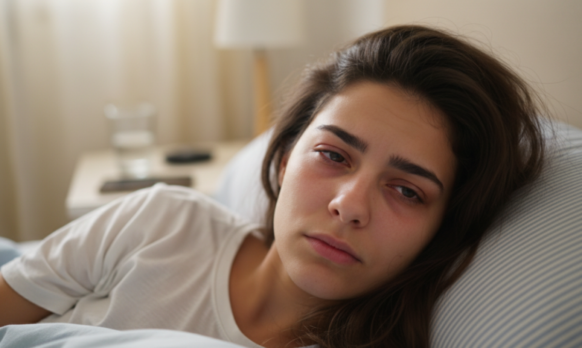 Acordar com o olho inchado acontece com muita gente mas nem sempre deve ser ignorado -  (crédito: Tupi)