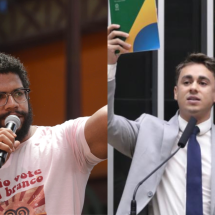 Jones Manoel sobre Nikolas: 'Imbecil que não debate os problemas de Minas' - Tomaz Silva/Agência Brasil e Bruno Spada / Câmara dos Deputados