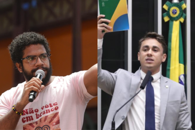 Jones Manoel critica Nikolas Ferreira e diz que deputado ignora problemas de Minas
 -  (crédito: Tomaz Silva/Agência Brasil e Bruno Spada / Câmara dos Deputados)