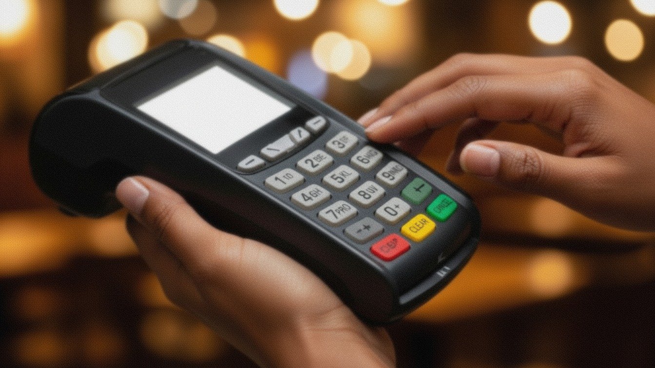 O uso de terminais de pagamento representa as movimenta&ccedil;&otilde;es financeiras que seriam afetadas por novos impostos, reacendendo o debate -  (crédito: Estado de Minas)
