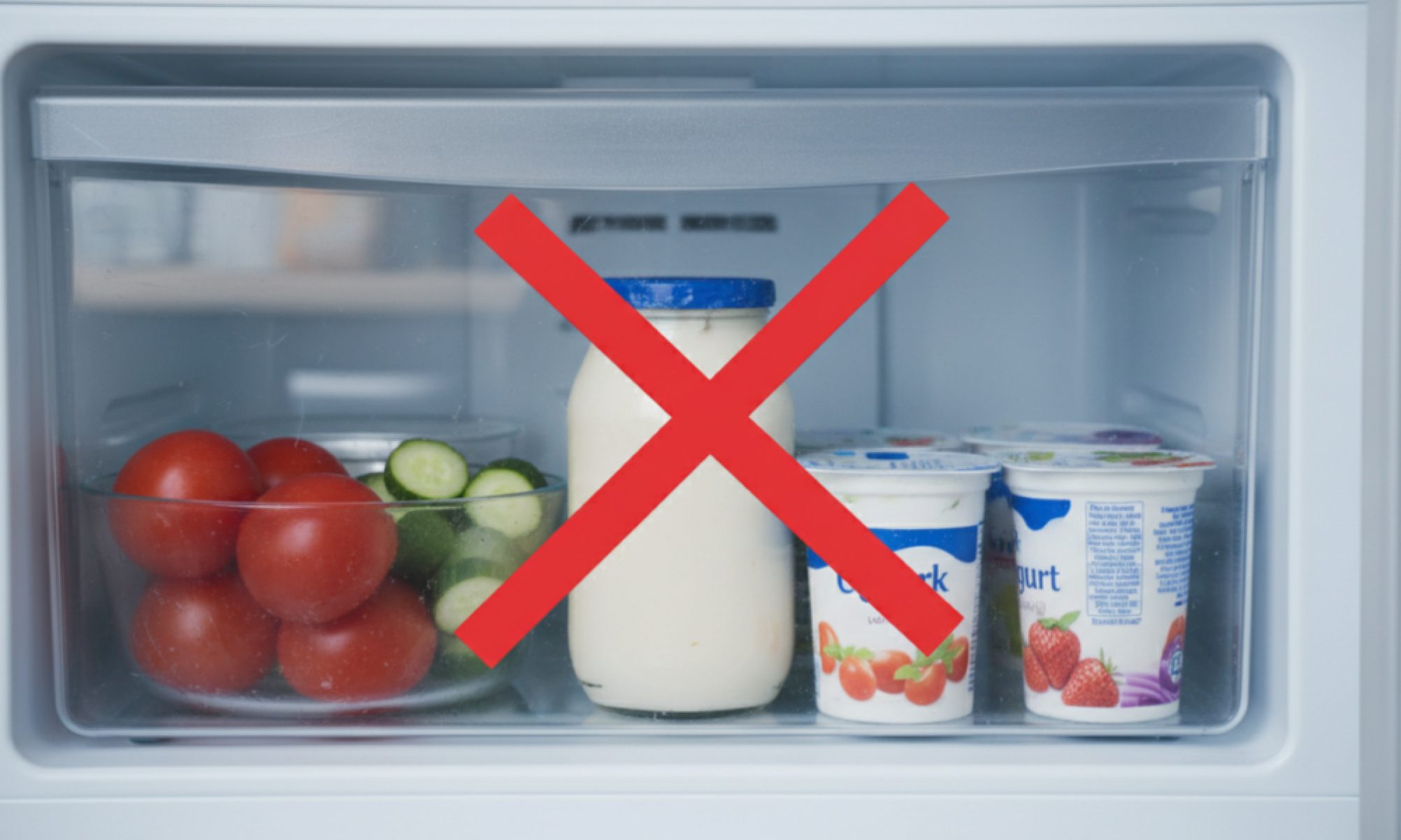 10 alimentos que não podem congelar e que quase todo mundo insiste em colocar no freezer - (crédito: Tupi)