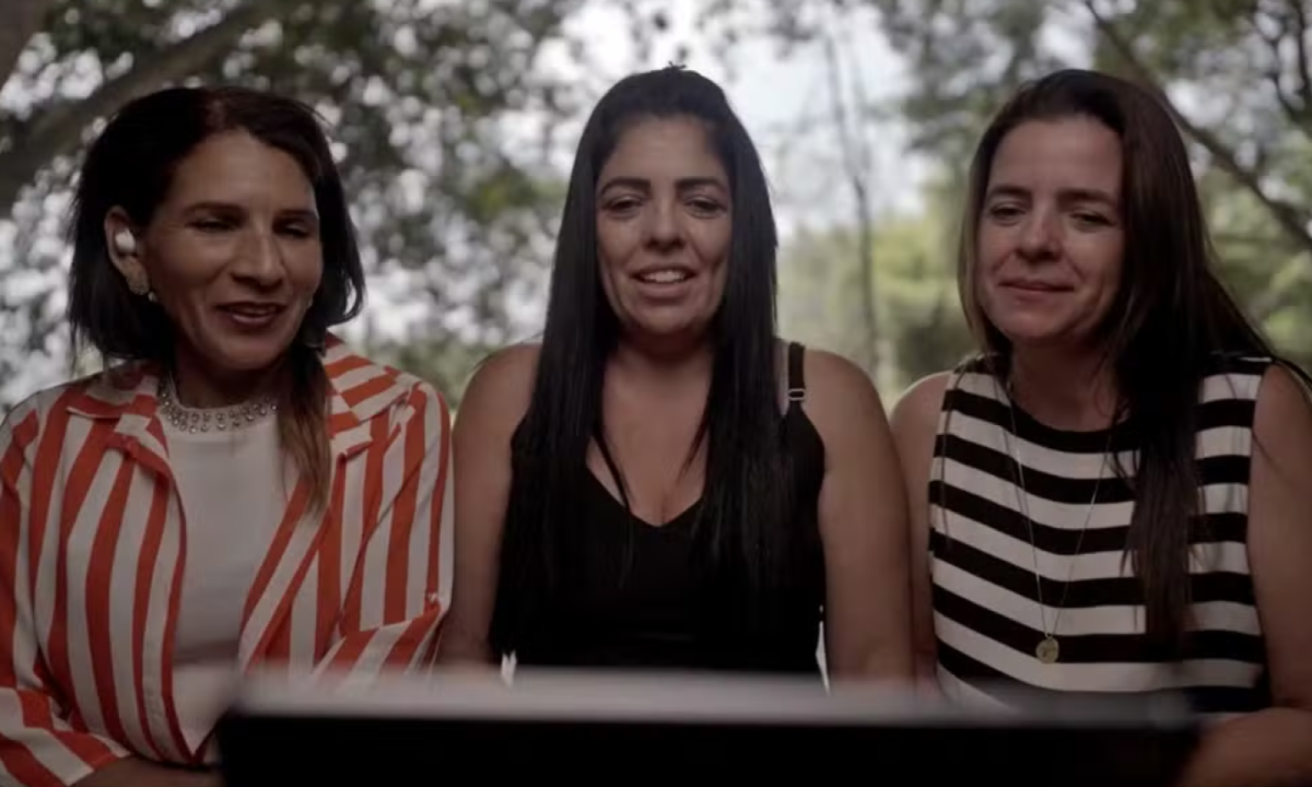 K&aacute;tia Andrade Xavier, Liliane F&aacute;tima Silva e Valqu&iacute;ria Aparecida Silva em 2026