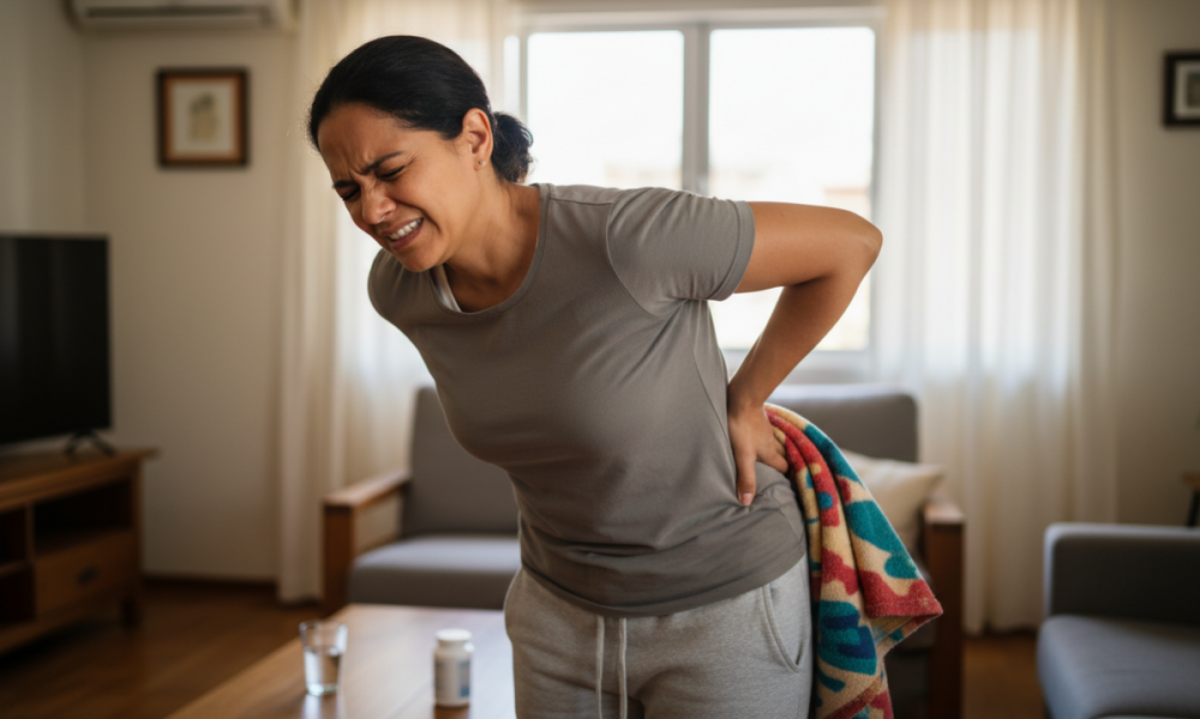 Coluna travou? o que fazer na hora para aliviar a dor e evitar que o problema piore -  (crédito: Tupi)