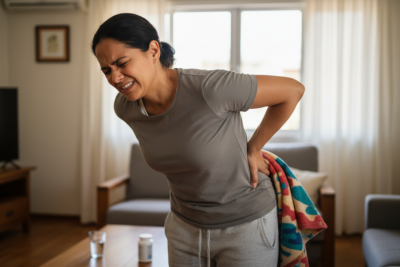 Coluna travou? o que fazer na hora para aliviar a dor e evitar que o problema piore -  (crédito: Tupi)