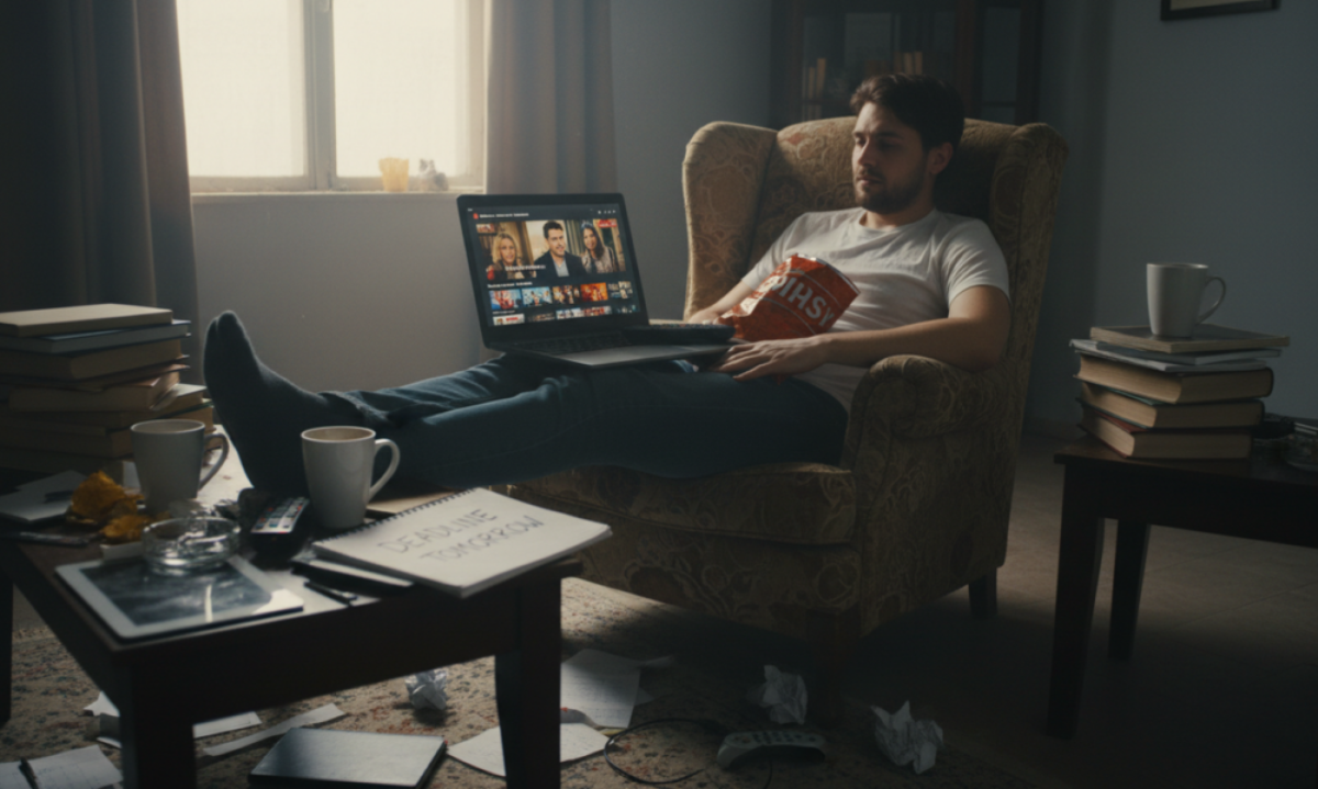 Por que adiamos coisas importantes e fazemos mil tarefas inúteis no lugar? -  (crédito: Tupi)